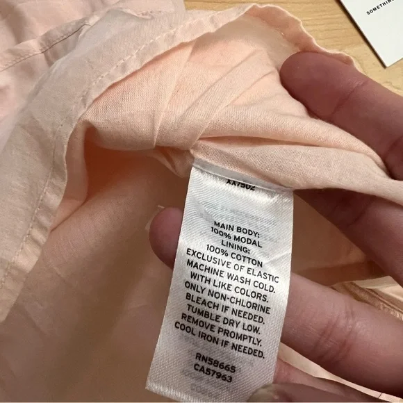 SOMETHING‎ NAVY Blush Pink Mini Dress Ruffle Hem Size 8 NWT - Picture 4 of 8